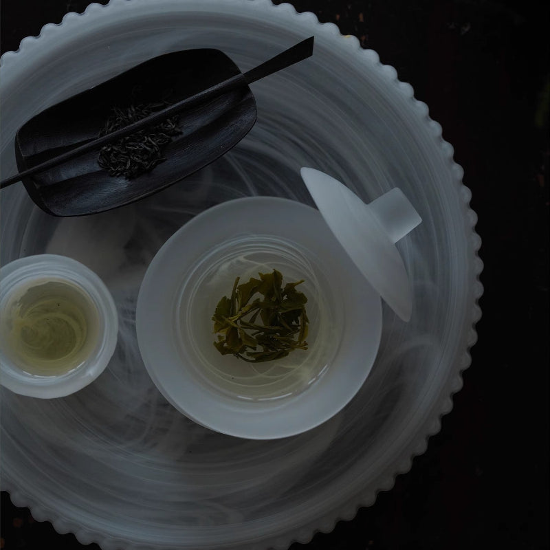 GoGlassCup Cloud Frosted Matte Tea Cup Set Goglasscup