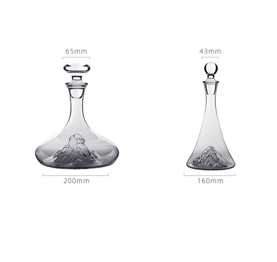 VIANNA Iceberg Wine Decanter - Goglasscup