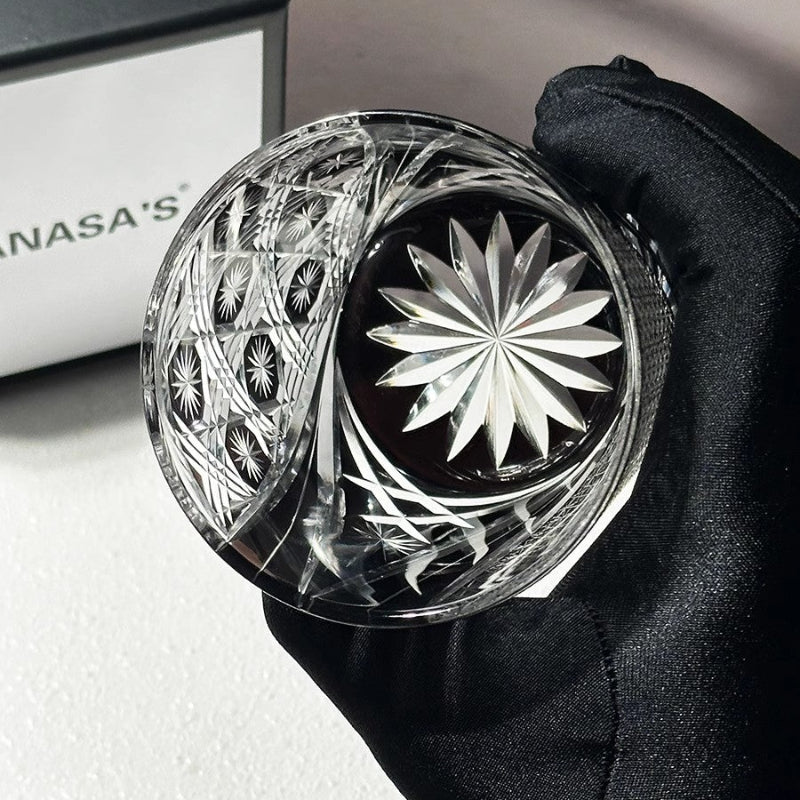 VIANASA'S Dark Collection Edo Kiriko Whiskey Glass - Goglasscup