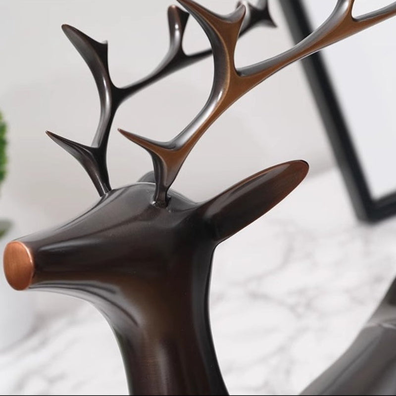 GoGlassCup Pure Copper Deer Wine Rack - Goglasscup