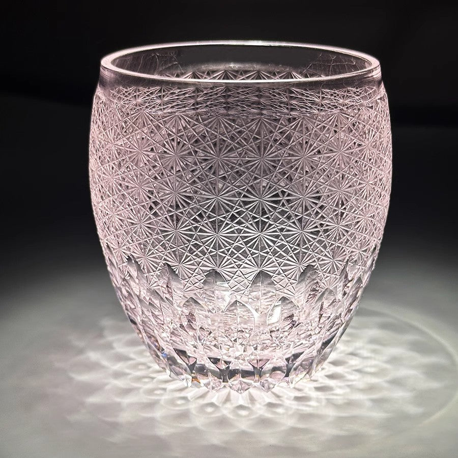 VIANASA'S Pink Baby's Breath Whiskey Glass - Goglasscup