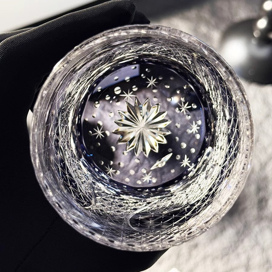 Moriello Edo Kiriko Whiskey Glass Goglasscup