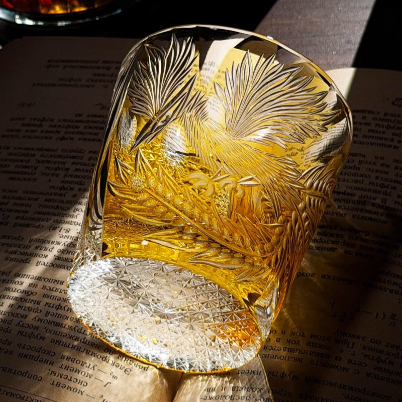 Phoenix Hand-carved Whisky Glasses -  Collector's Edition