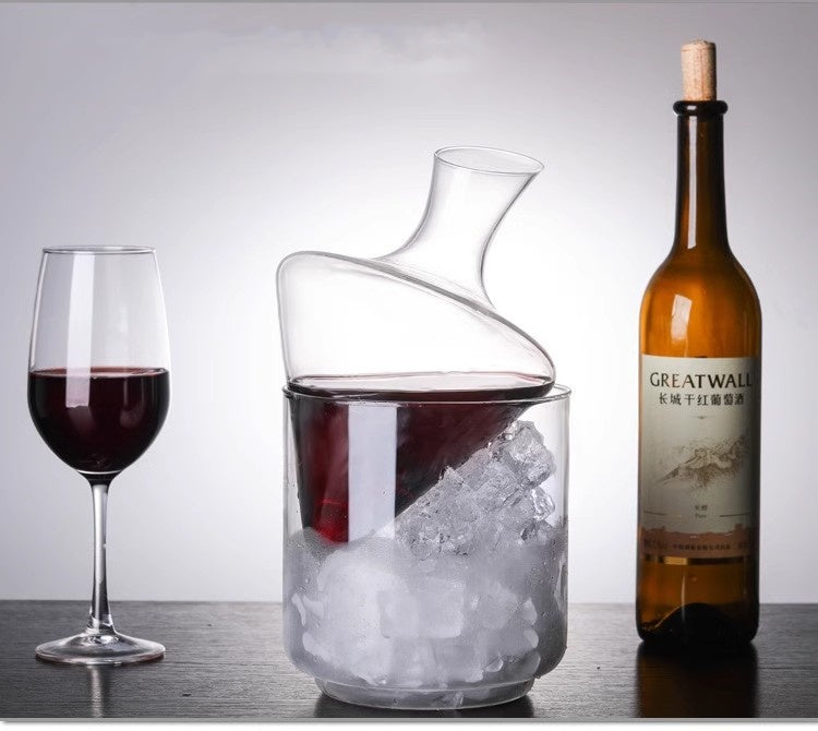 VIANASA'S Bevel Iced Wine Decanter（Mulled wine is available） - Goglasscup