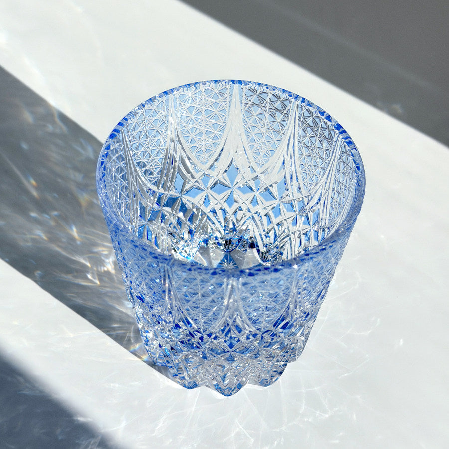 Flourish Edo Kiriko Crystal Whiskey Glass