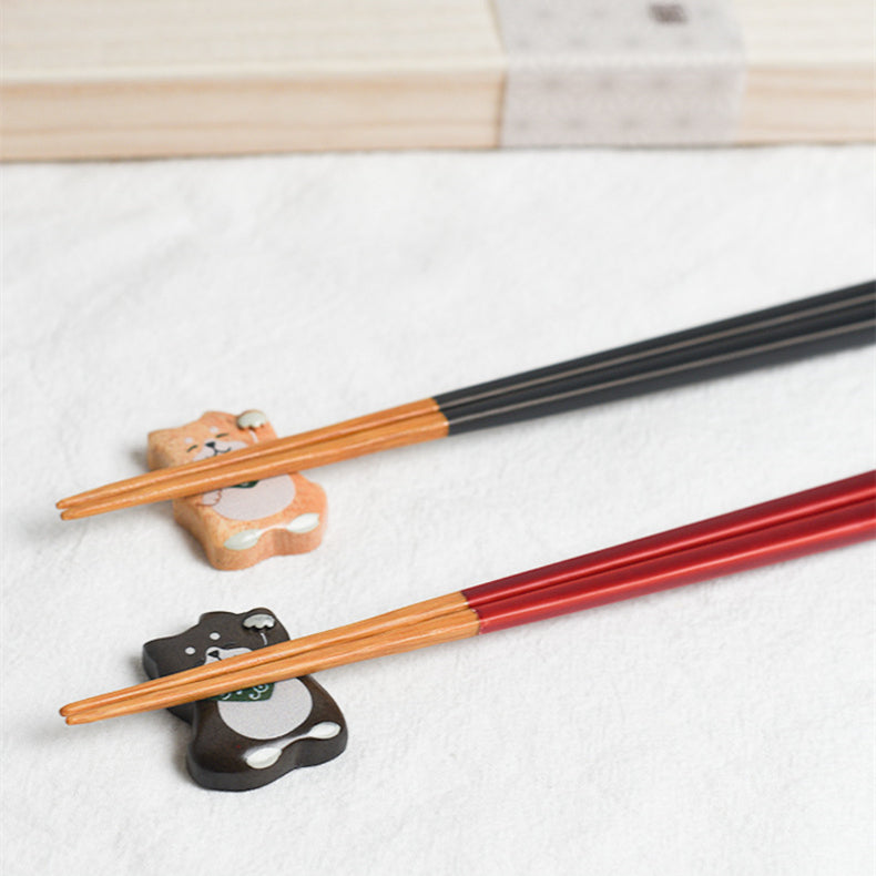 Japanese Handcrafted Pets Wooden Chopsticks Wedding Gift Sets GoGlassCup