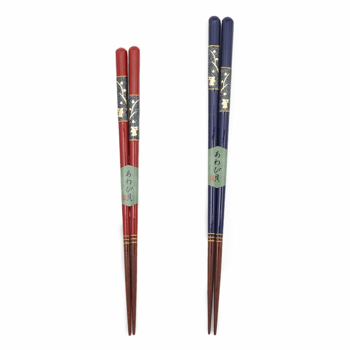 KAWAI Usagi Chirashi Japanese Handcrafted Wooden Chopsticks Wedding Gift Set