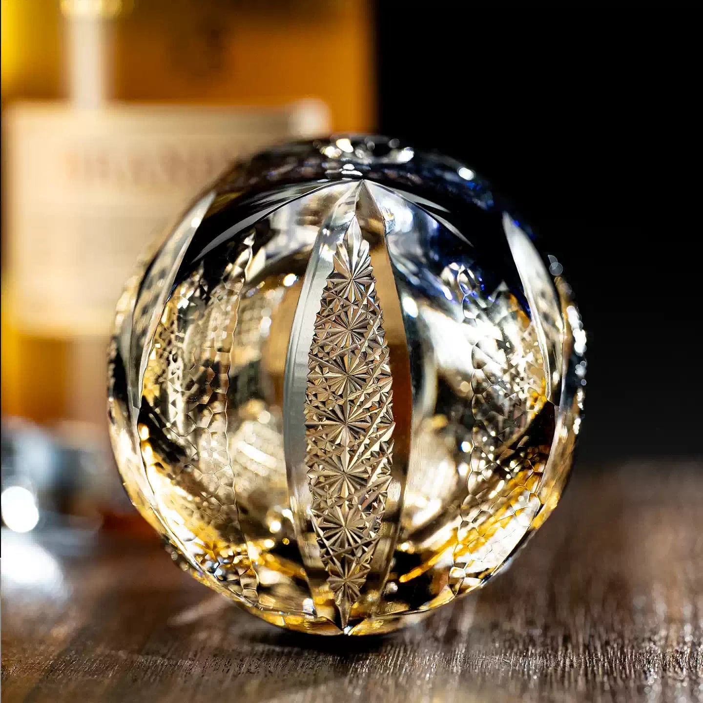 Owl Edo Kiriko Master Collection Crystal Whiskey Glass