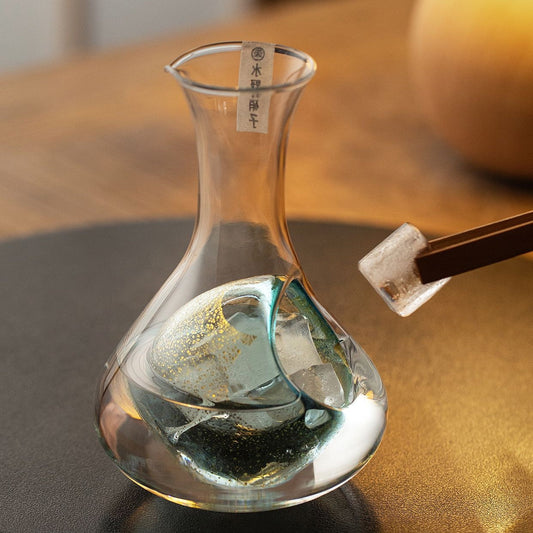 Misuno Handcrafted Gold Foil Starlight Sake Set