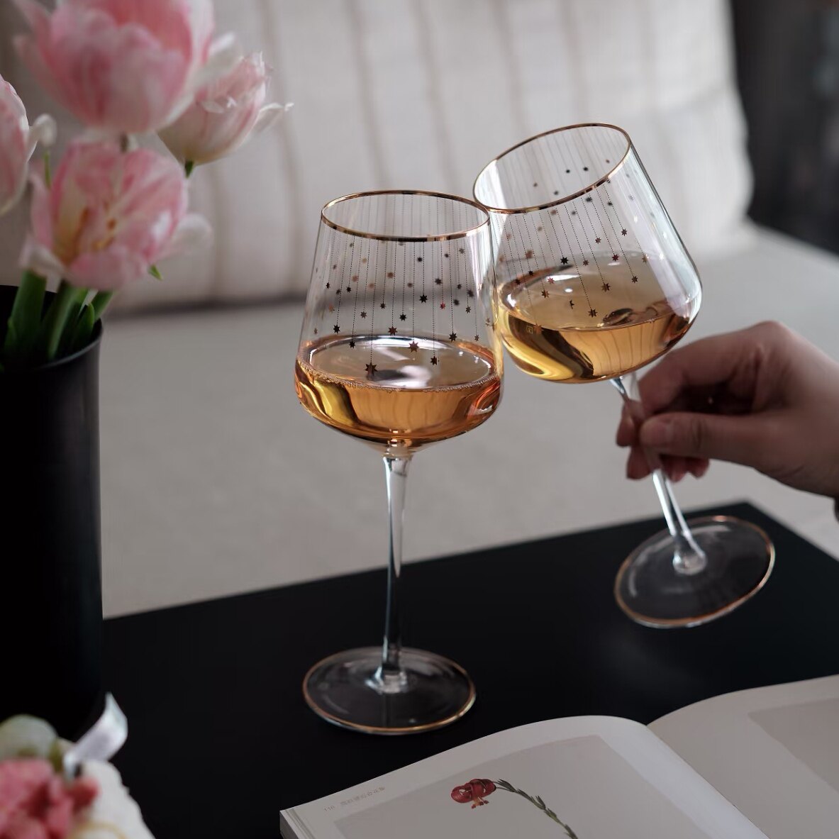 LOMONOSOV STAR Collection Wine Glasses