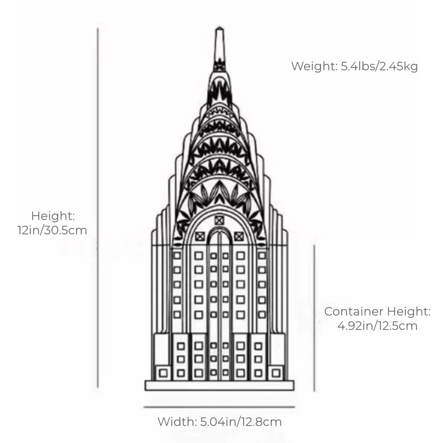 Bohemia Gold Trimmed Crystal Castle Keepsake Box