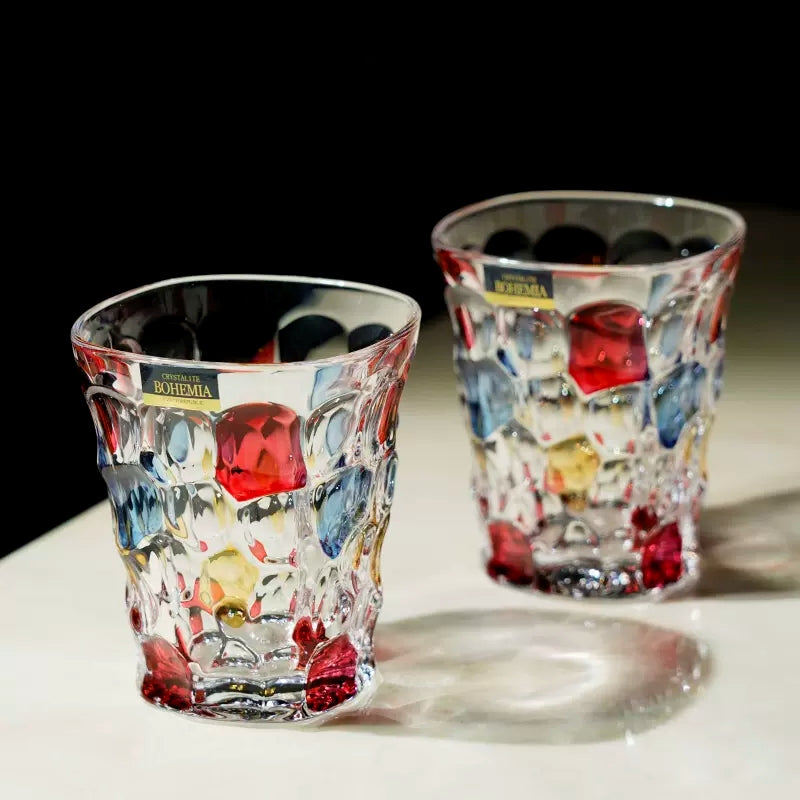 Bohemia Lisboa Eleganza Crystal Whisky Decanter Set