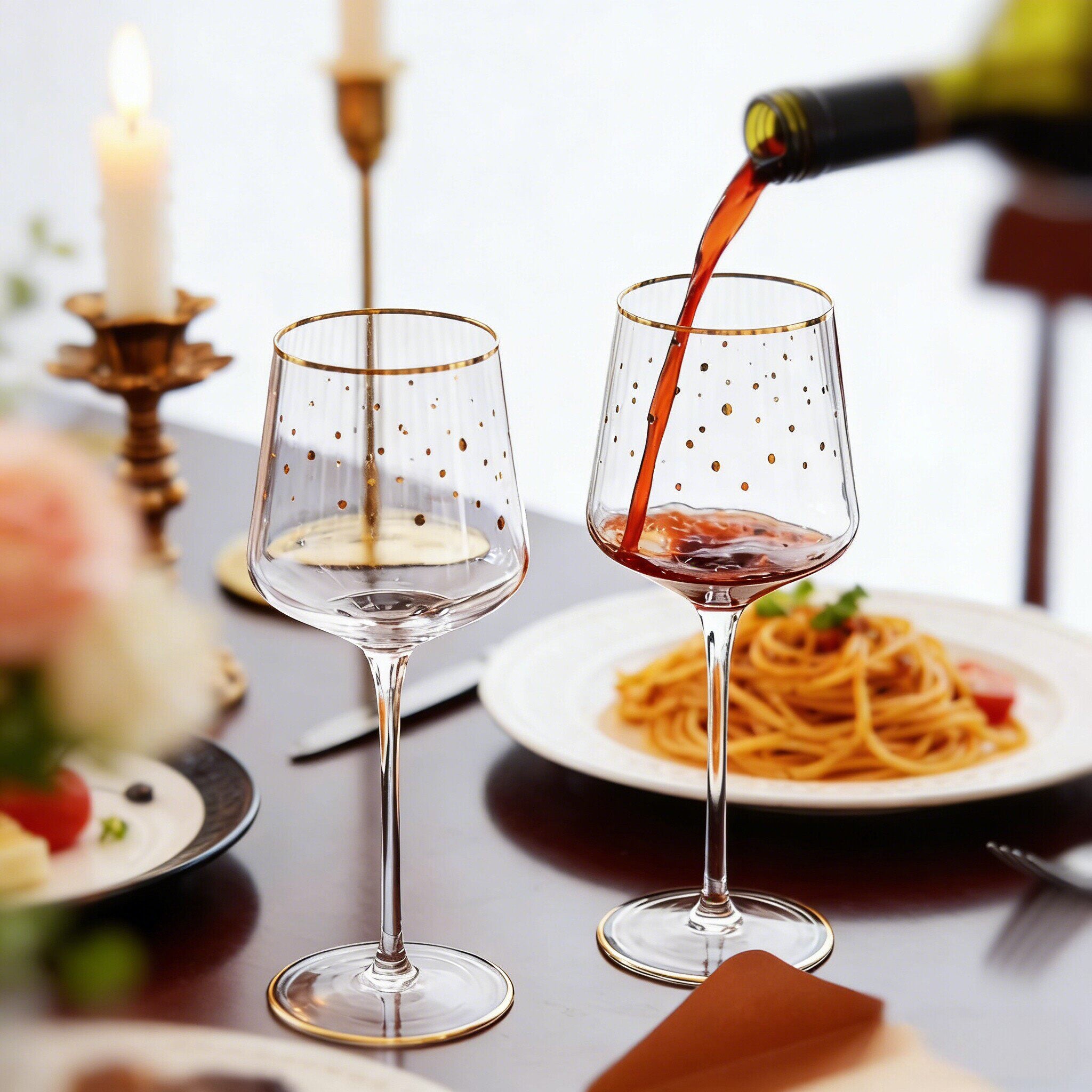 LOMONOSOV STAR Collection Wine Glasses