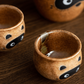 Japanese Ceramic Tanuki (Raccoon) Sake Set