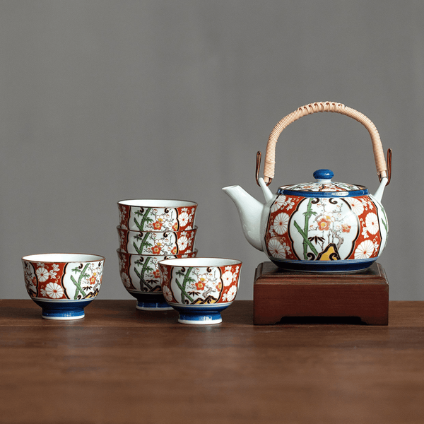 Japanese Imari Series Handcrafted Tea Cups
