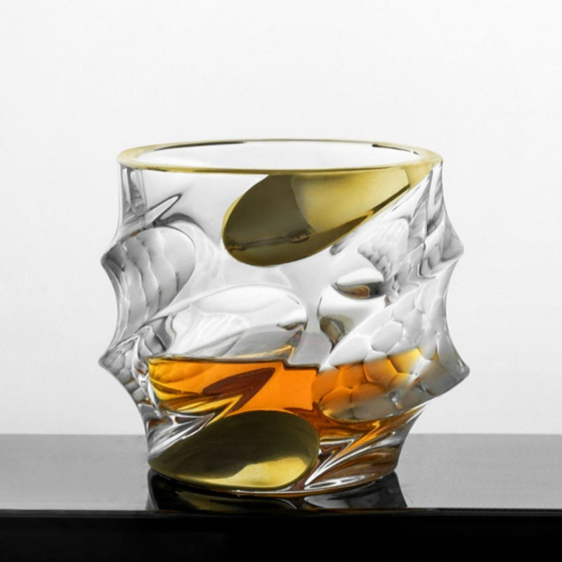 Bohemia CALYPSO Crystal Whisky Decanter Set