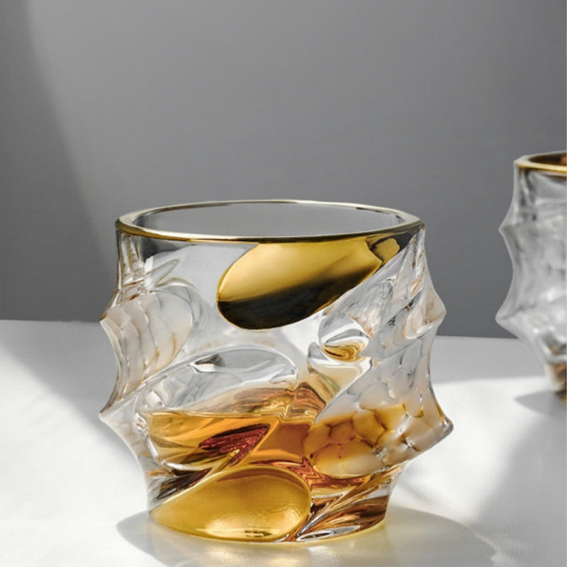 Bohemia CALYPSO Crystal Whisky Decanter Set