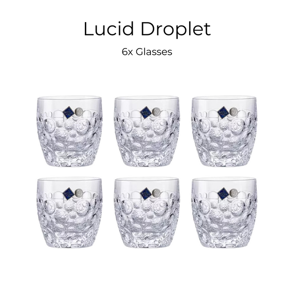 Bohemia Lisboa Eleganza Crystal Whisky Decanter Set