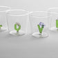 GOGLASSCUP Creative Glass Cup 26 Letters - Goglasscup