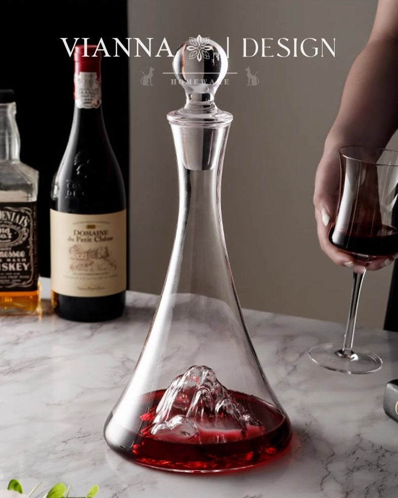 VIANNA Iceberg Wine Decanter - Goglasscup