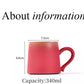 GOGLASSCUP Sand Red Strawberry Flavor Mug - Goglasscup