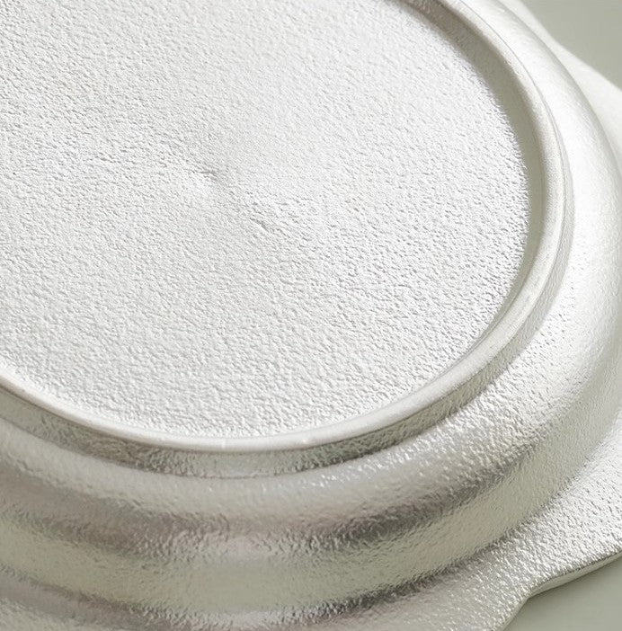 Porcelain Clad in Silver Tea Set