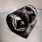 Black Butterfly Crystal Whiskey Glass