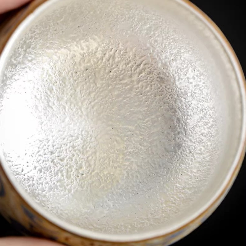 DunHuang Gilded Silver Master Tea Cups