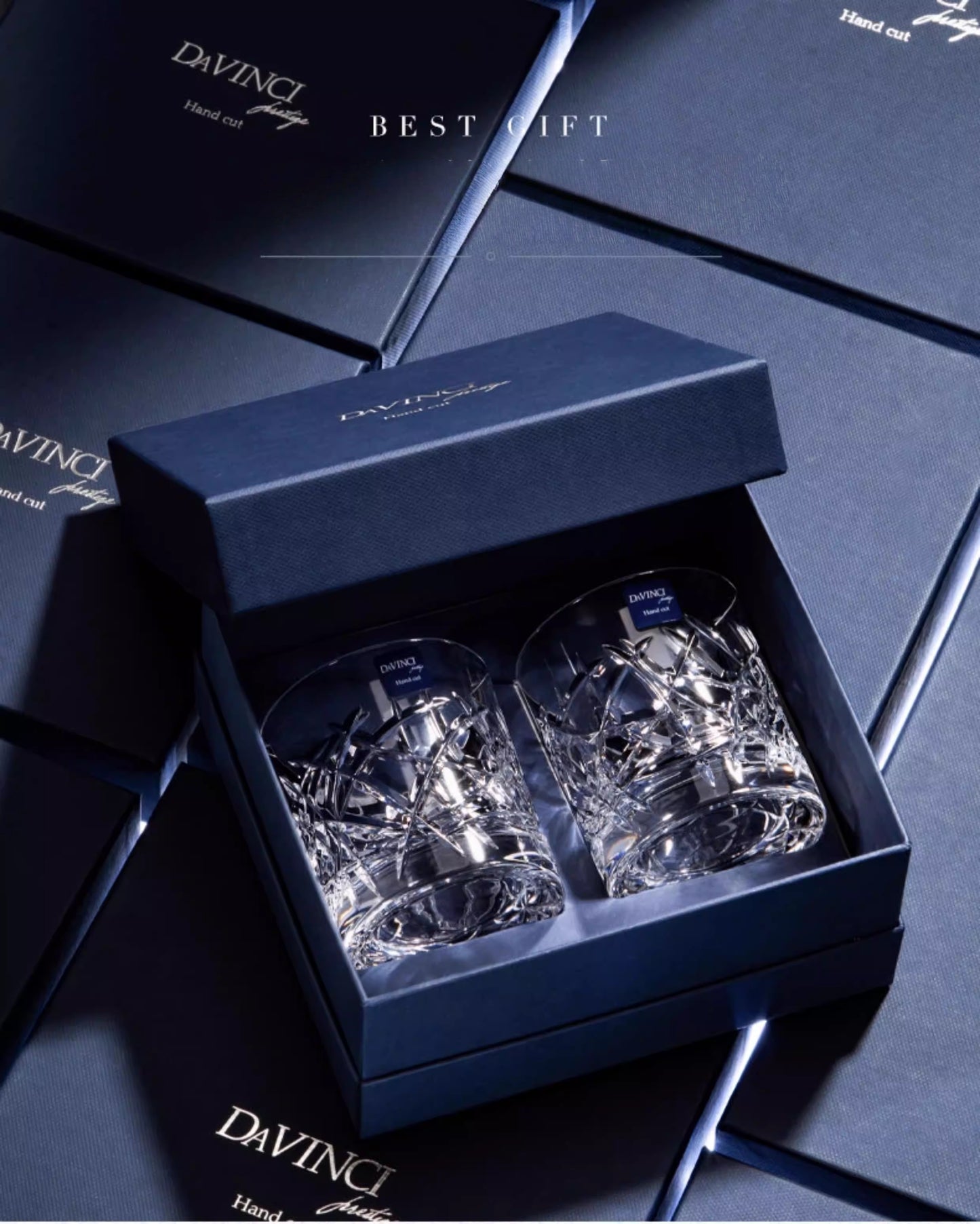 DA VINCI Skultura Whiskey Glass