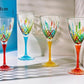 ZECCHIN Painted Temple Series Champagne Glasses - Goglasscup