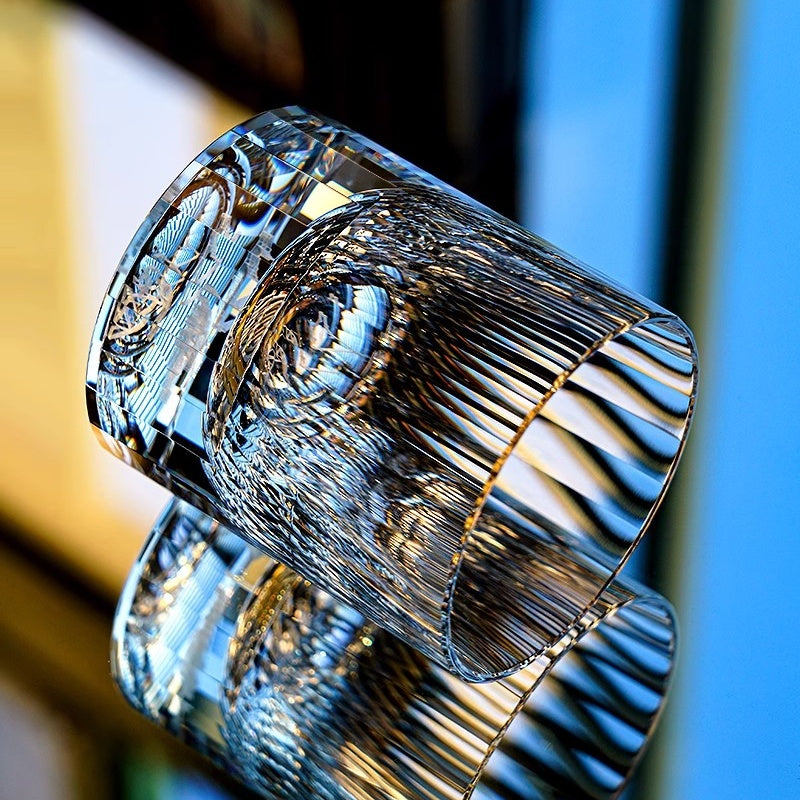 European Crystal 12 Zodiac Signs Whiskey Glass GoGlassCup