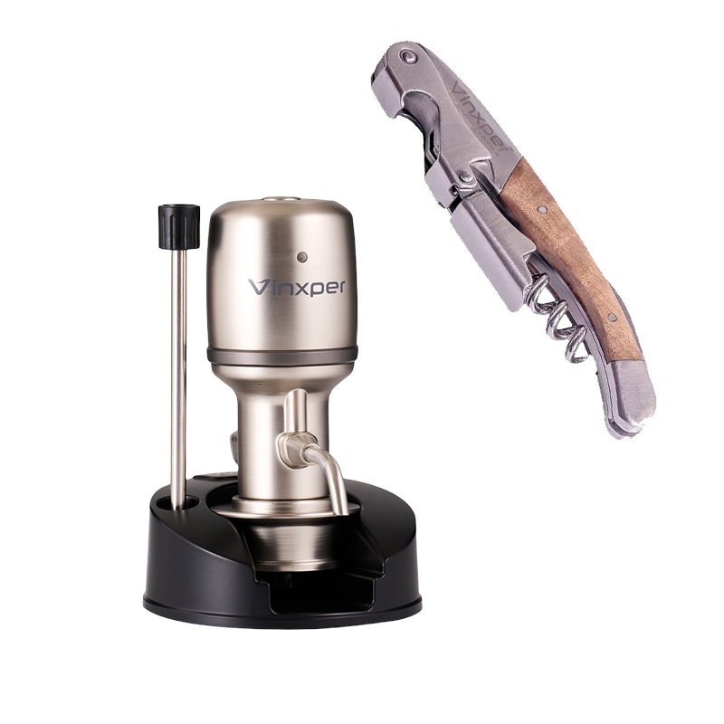 Vinxper VX8 4th Gen Precision Adjustable Electric Wine Aerator