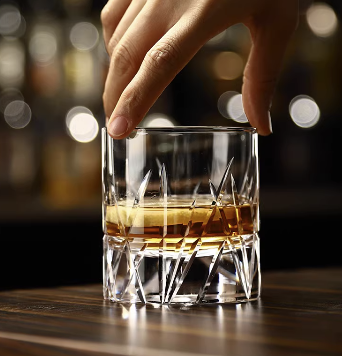 GoGlassCup Edo Kiriko Whiskey Glass - Goglasscup