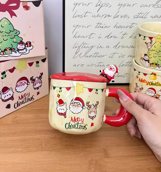 GOGLASSCUP Cute Christmas Mug