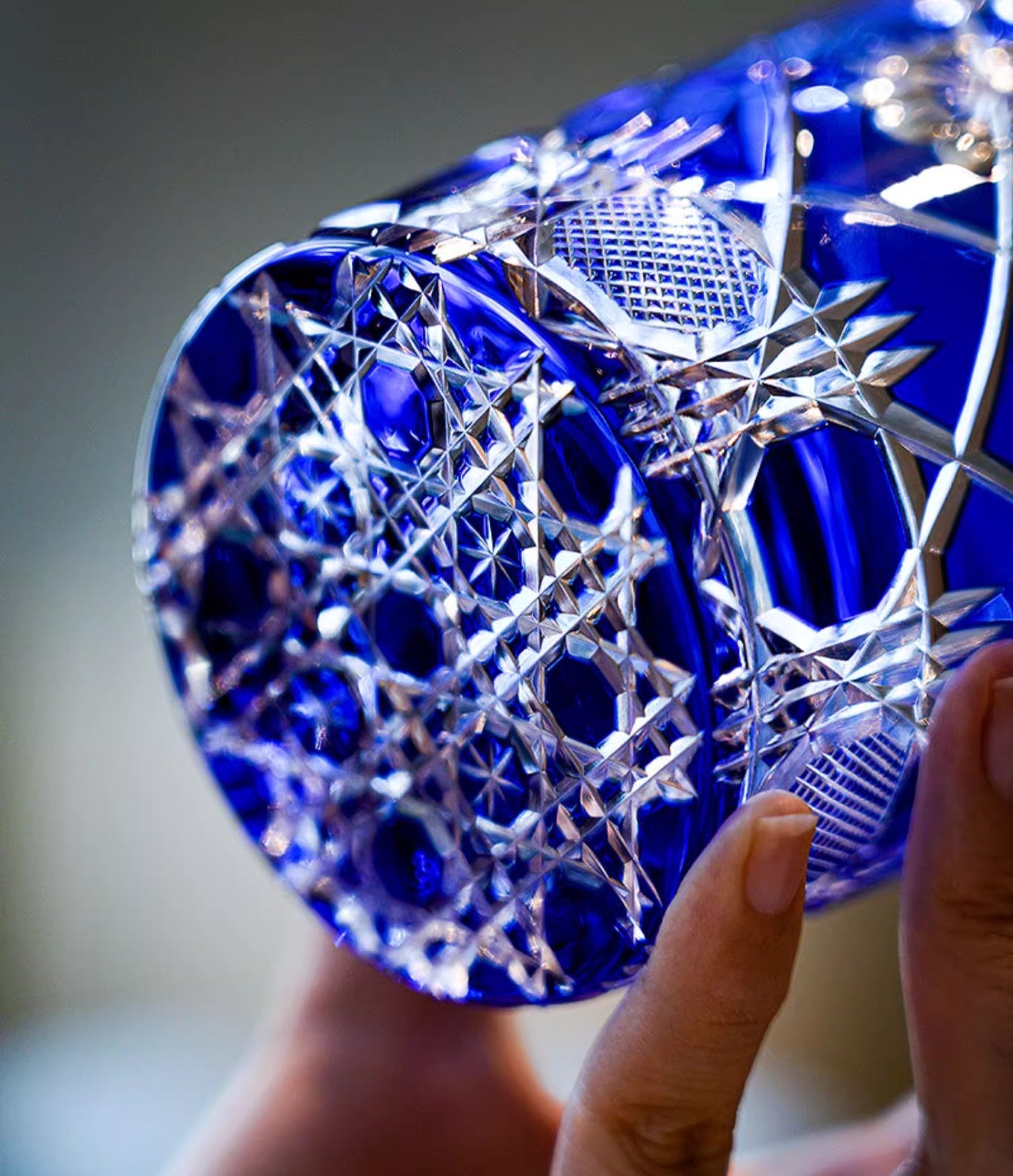 Retro Flower Cage Kiriko Glasses