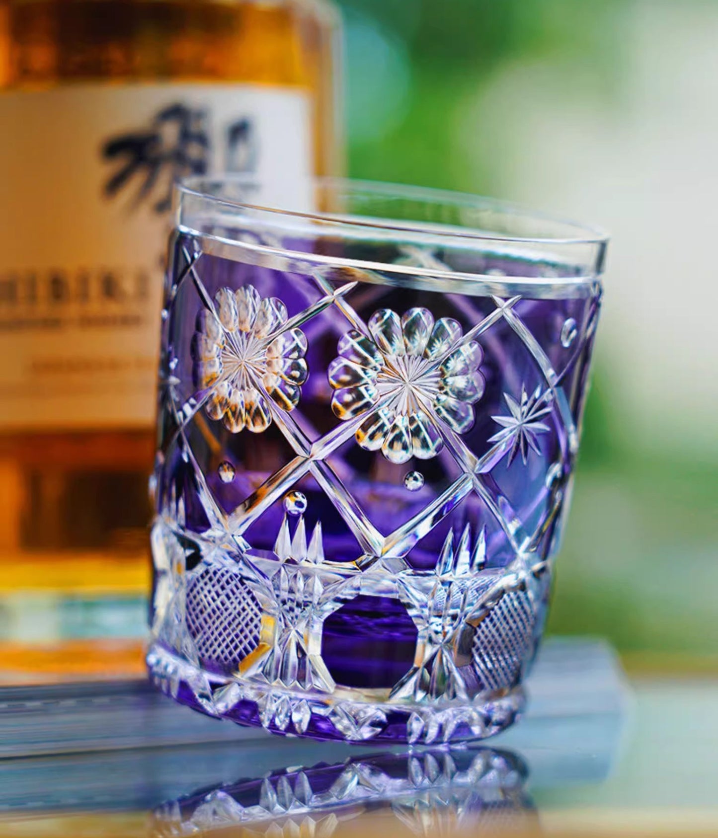 GOGLASSCUP Retro Flower Cage Kiriko Glasses