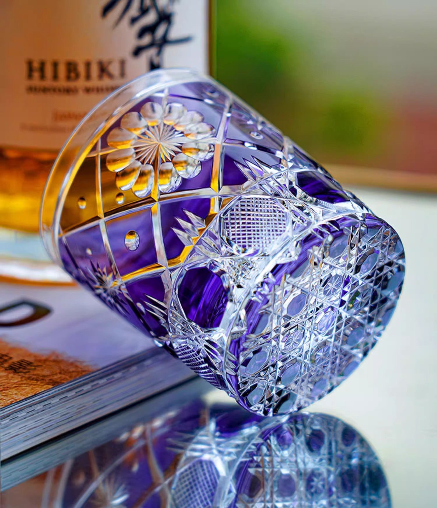 Retro Flower Cage Kiriko Glasses