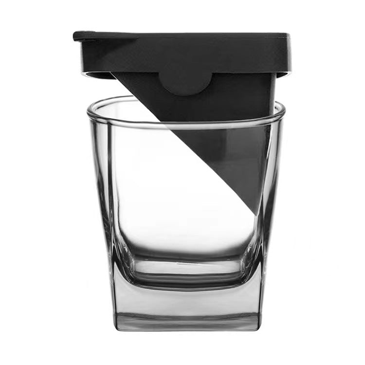 GOGLASSCUP Ice Wedge Whiskey Glasses 3.5oz*2 GoGlassCup