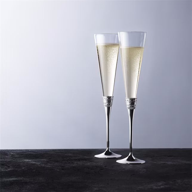 WEDGWOOD With Love Toasting Flutes - Goglasscup