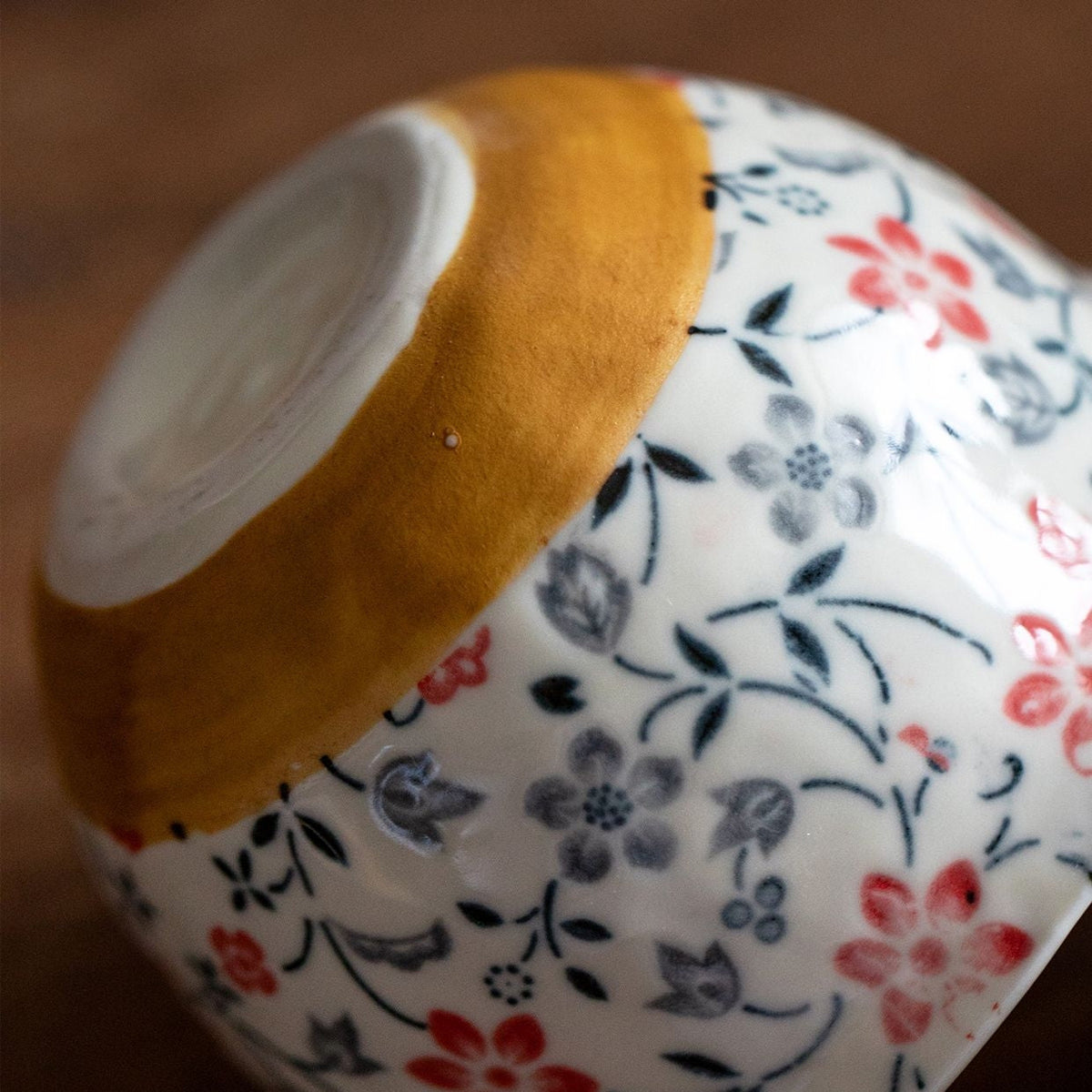 Hatsuichi Mino Ware Usuzakura Ceramic Teacup Set of Five