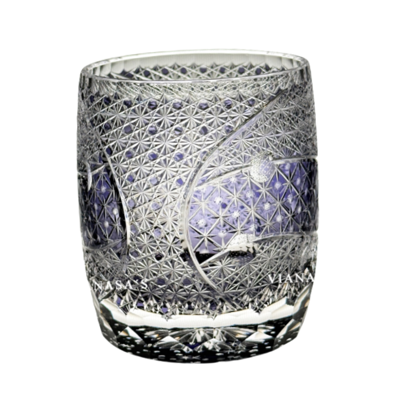 Moriello Edo Kiriko Whiskey Glass Goglasscup