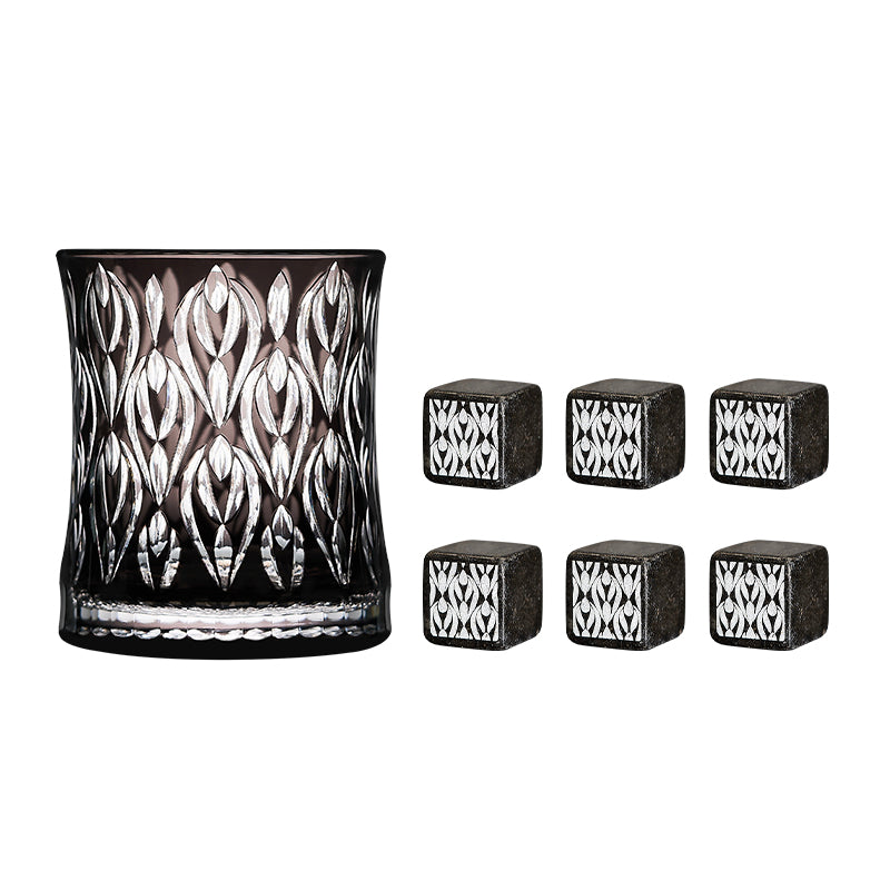 MU16 Wild Series Peacock Whiskey Glass