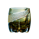 GOGLASSCUP Lightning Edo Kiriko Whiskey Glass