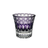 VIANASA'S Violet Edo Kiriko Whiskey Glass