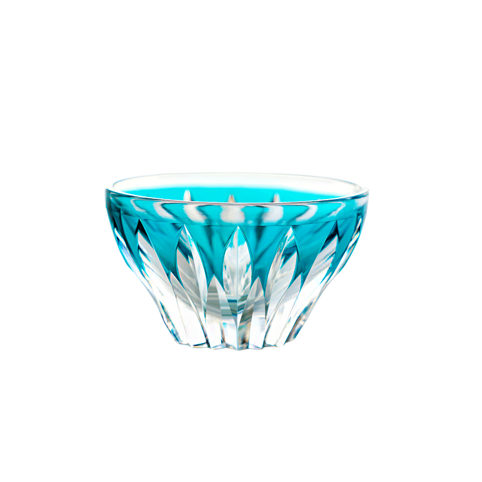 GOGLASSCUP Edo Kiriko Crystal Lotus Glasses