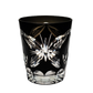 Black Butterfly Crystal Whiskey Glass