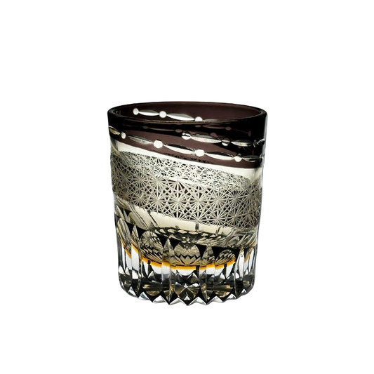 VIANASA'S Edo Kiriko Meteor Whiskey Glass