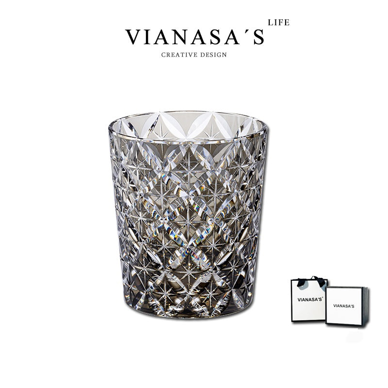 VIANASA'S Shippou Edo Kiriko Whiskey Glass - Goglasscup