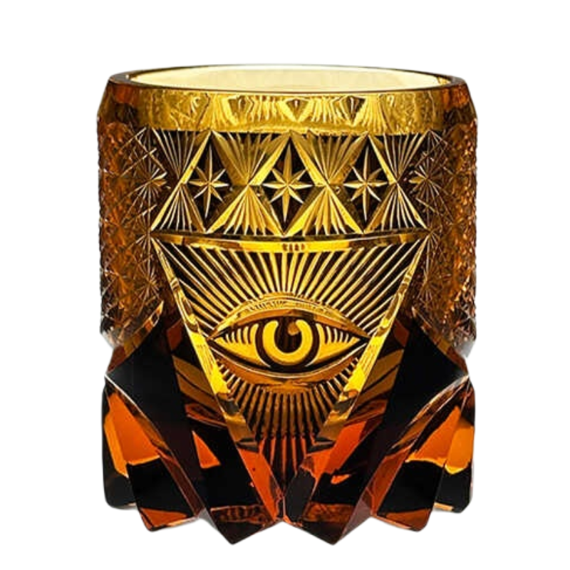 VIANASA'S God's Eye Edo Kiriko Whiskey Glass - Goglasscup