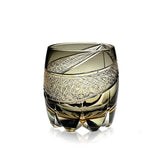 VIANASA'S Lightning Edo Kiriko Whiskey Glass